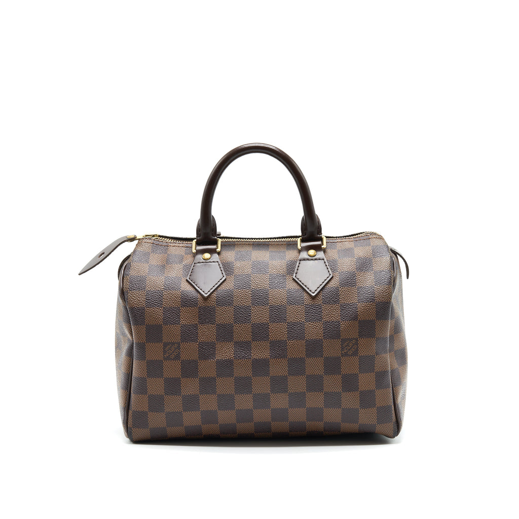 LOUIS VUITTON SPEEDY 25 DAMIER EBENE IN CANVAS