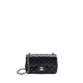 CHANEL MINI RECTANGULAR LAMBSKIN BLACK SHW(MICROCHIP)