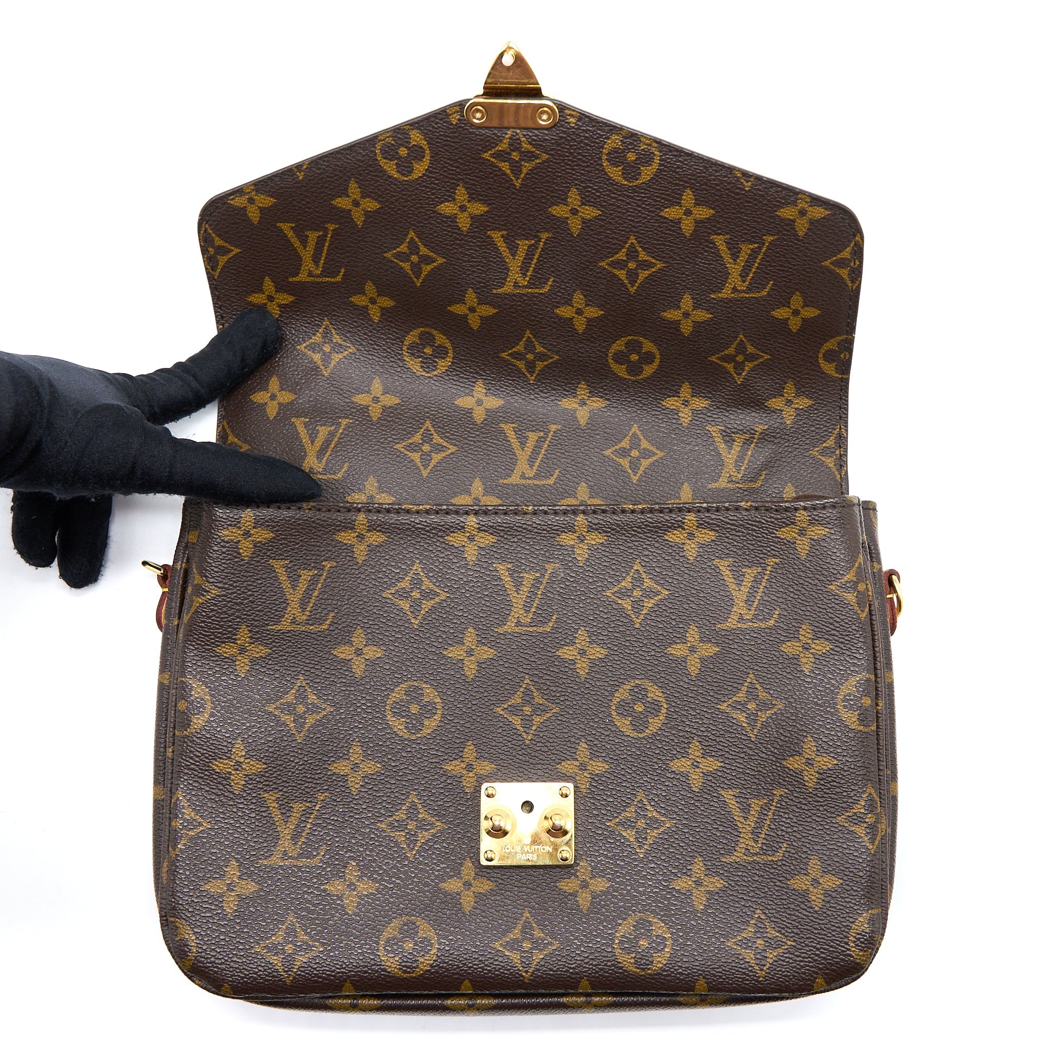 LOUIS VUITTON POCHETTE MÉTIS MONOGRAM CANVAS GHW