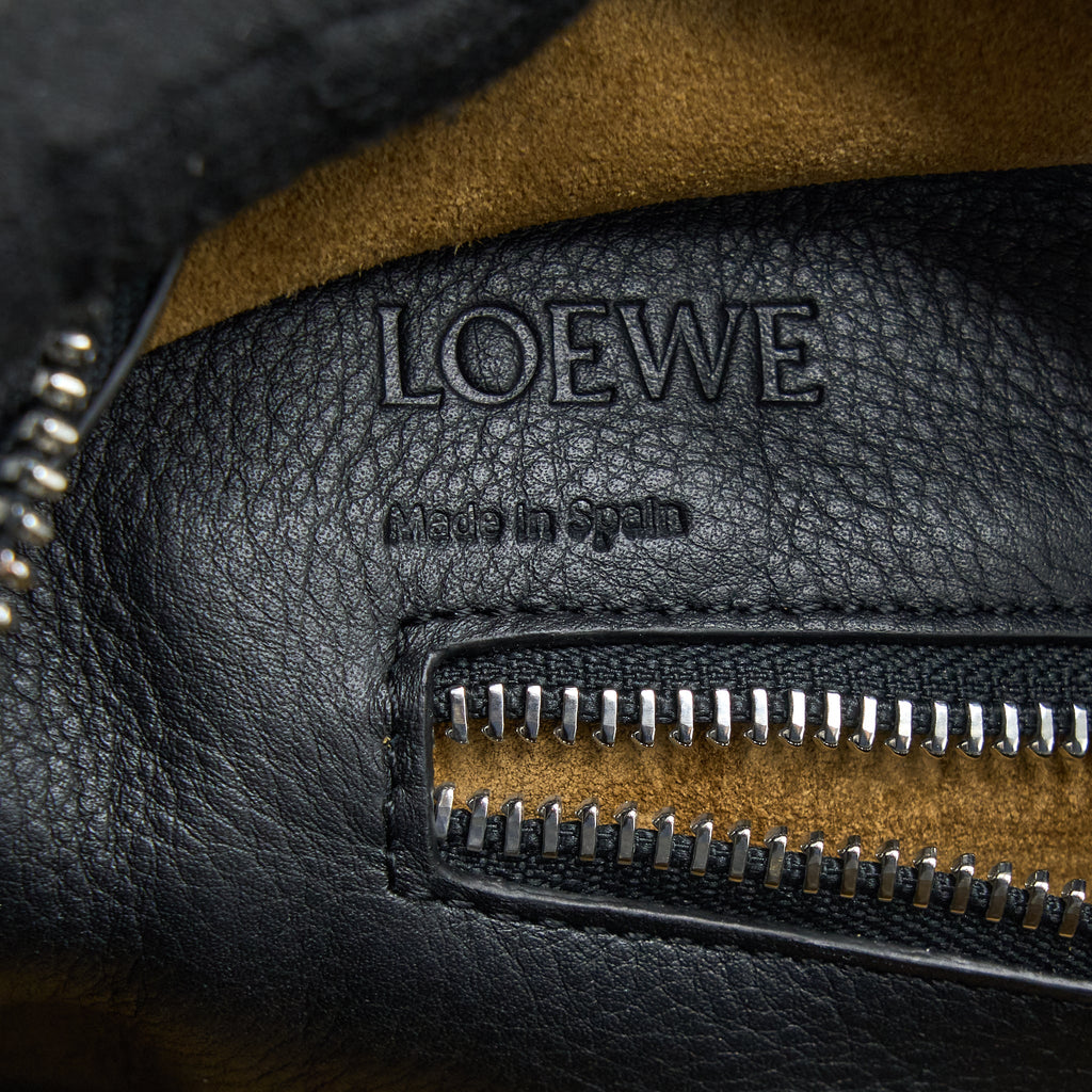 LOEWE BOLSO AMAZONA 28 CALFSKIN BLACK SHW