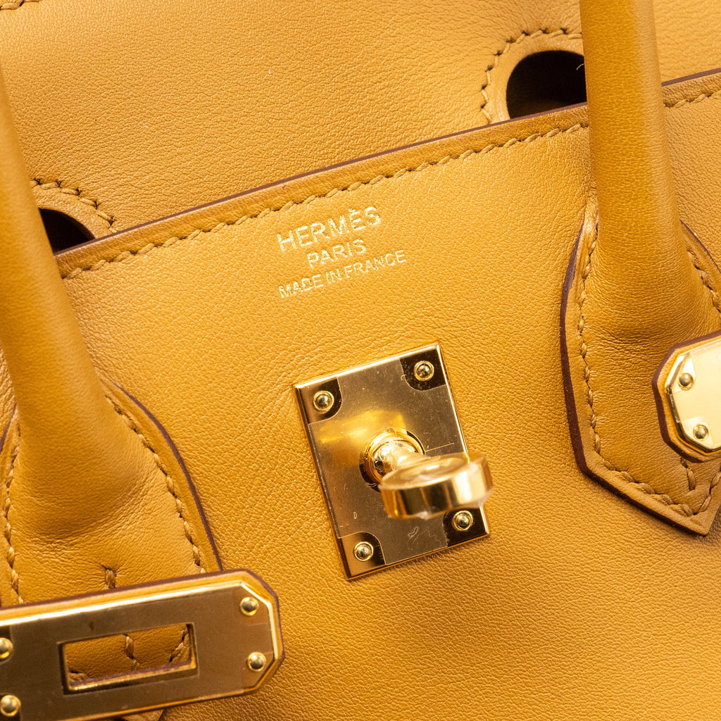HERMES BIRKIN 25 SWIFT SESAME GHW