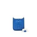 HERMES MINI EVELYNE MYKONOS/ BLANC