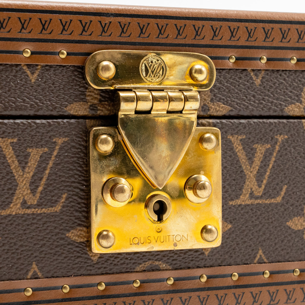 LOUIS VUITTON COFFRET 8 MONTRES MONOGRAM CANVAS / ROUGE FUSION GHW