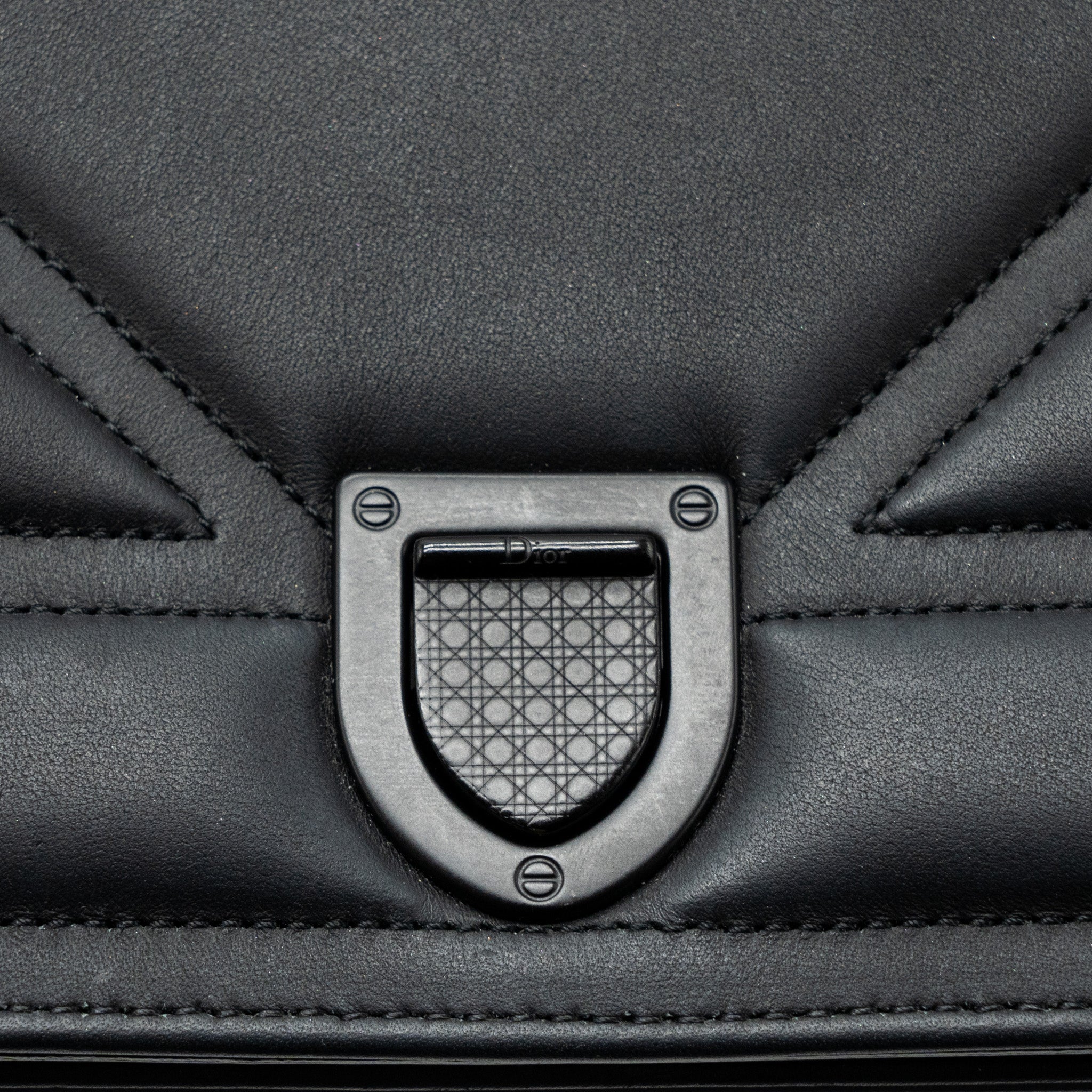 DIOR DIORAMA BAG CALFSKIN SO BLACK