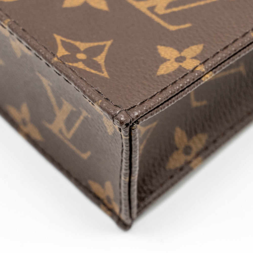 LOUIS VUITTON PETIT SAC PLAT MONOGRAM CANVAS GHW