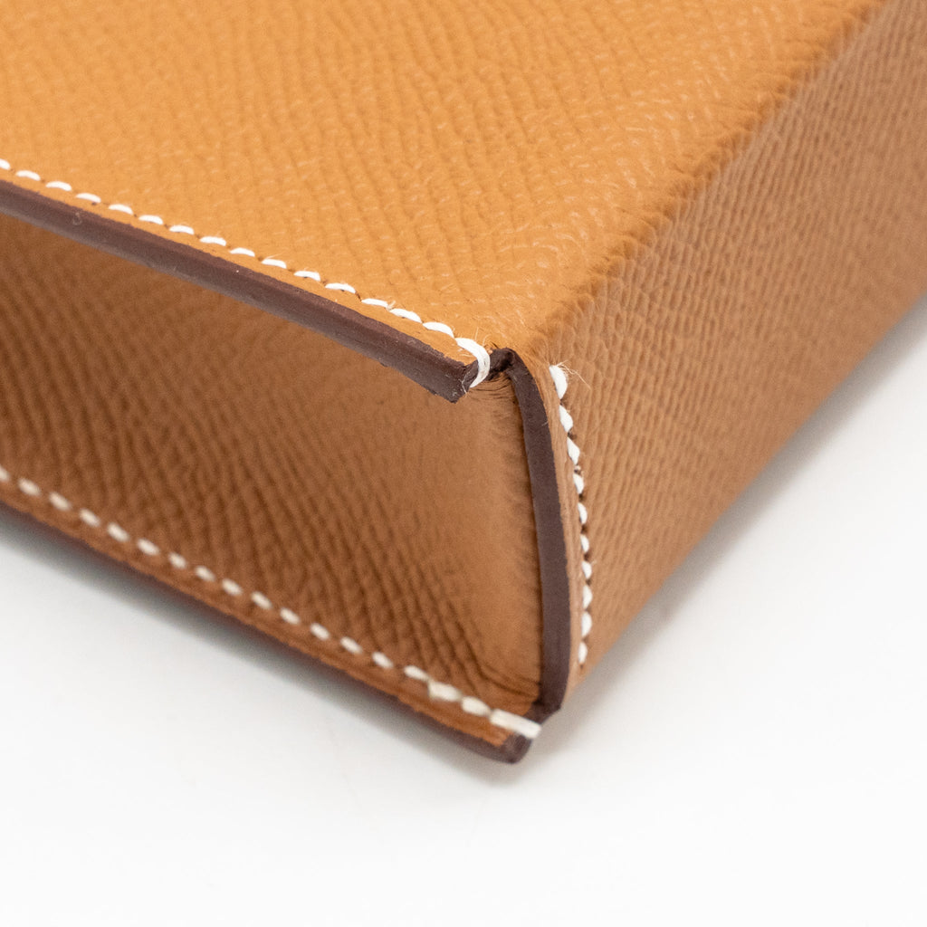HERMES PORTEFEUILLE-SAC HERMESNAP EPSOM GOLD SHW