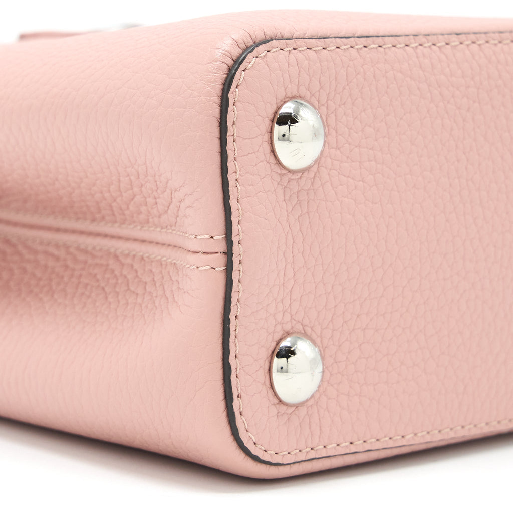 LOUIS VUITTON CAPUCINES BB TAURILLON MAGNOLIA SHW