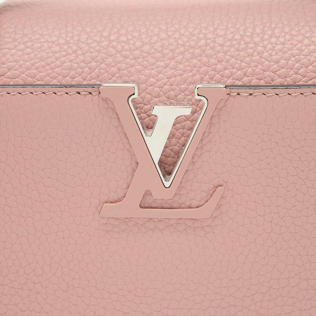 LOUIS VUITTON CAPUCINES BB TAURILLON MAGNOLIA SHW