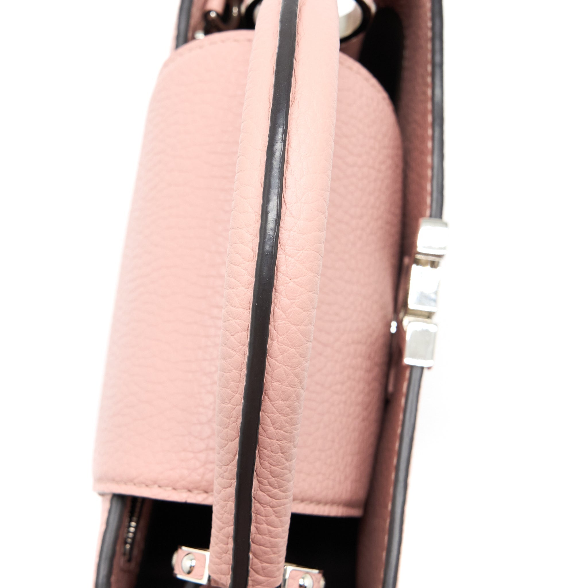 LOUIS VUITTON CAPUCINES BB TAURILLON MAGNOLIA SHW