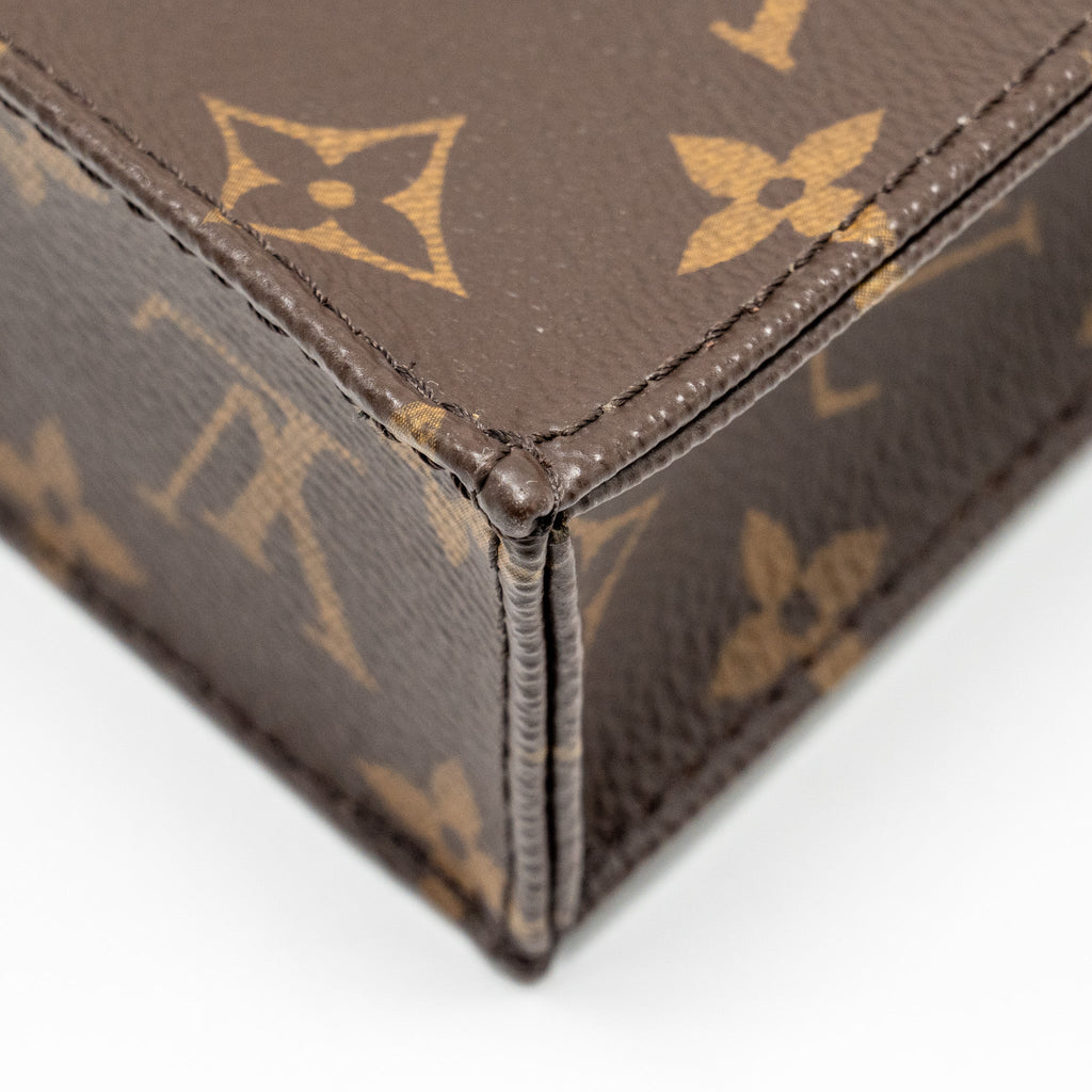 LOUIS VUITTON PETIT SAC PLAT MONOGRAM CANVAS GHW