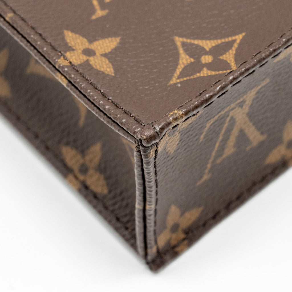 LOUIS VUITTON PETIT SAC PLAT MONOGRAM CANVAS GHW