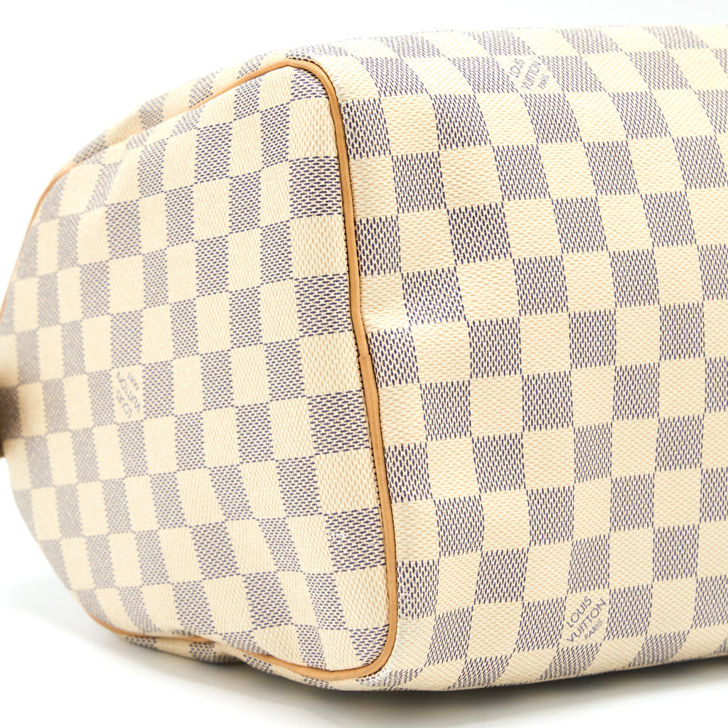 LOUIS VUITTON SPEEDY 30 DAMIER AZUR CANVAS GHW