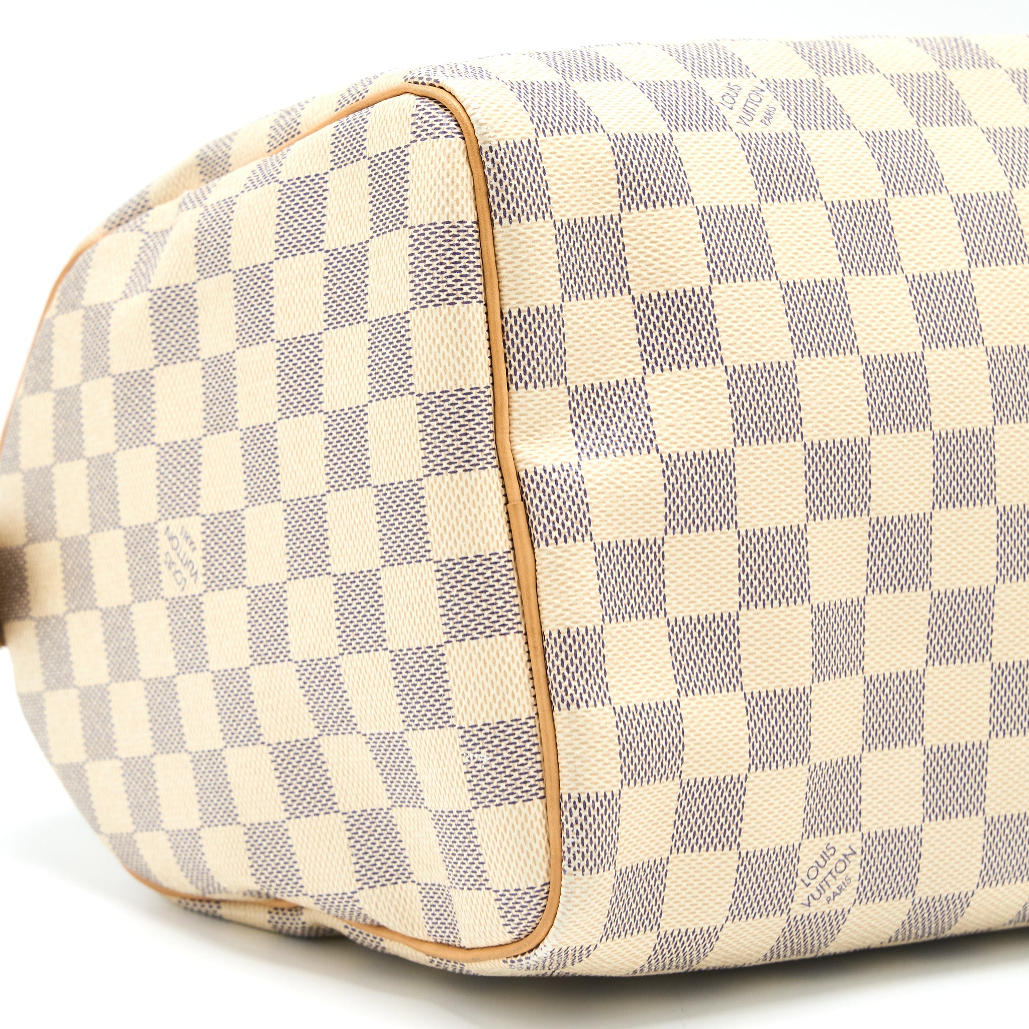 LOUIS VUITTON SPEEDY 30 DAMIER AZUR CANVAS GHW