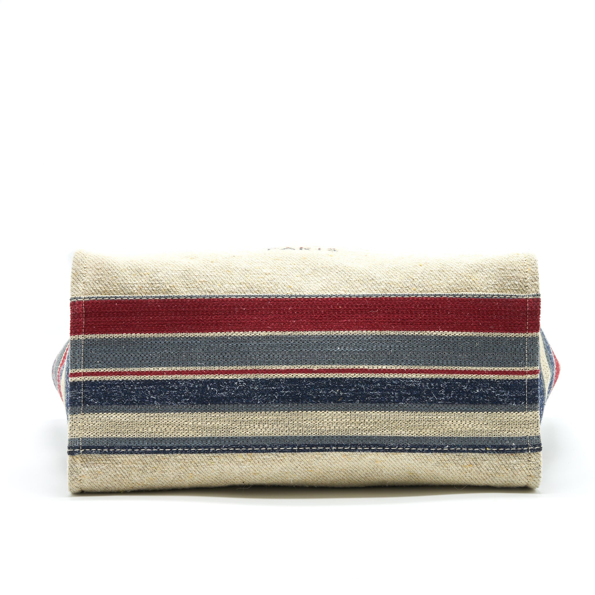 CHANEL DEAUVILLE TOTE IN CANVAS MULTICOLORED