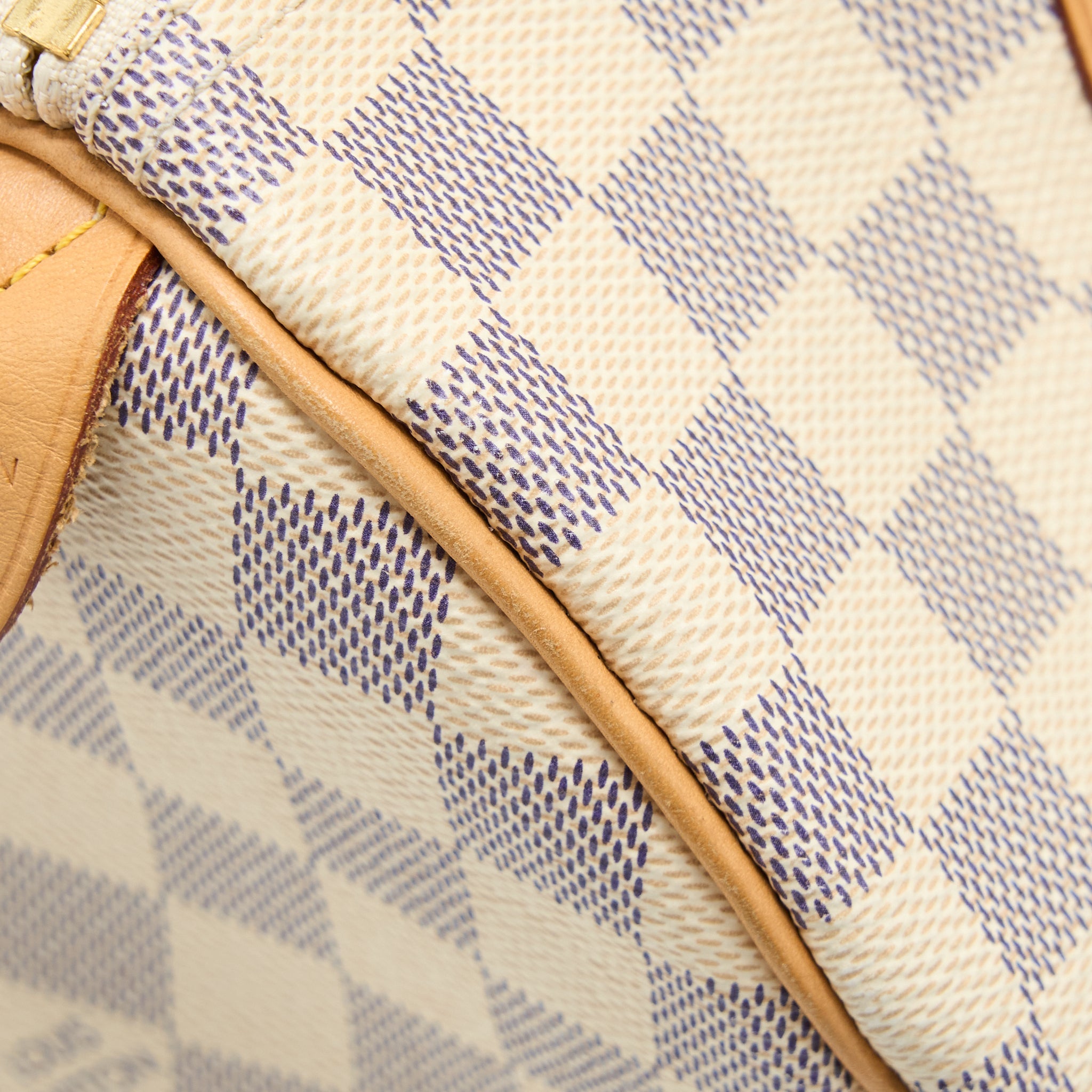 LOUIS VUITTON SPEEDY 30 DAMIER AZUR CANVAS GHW