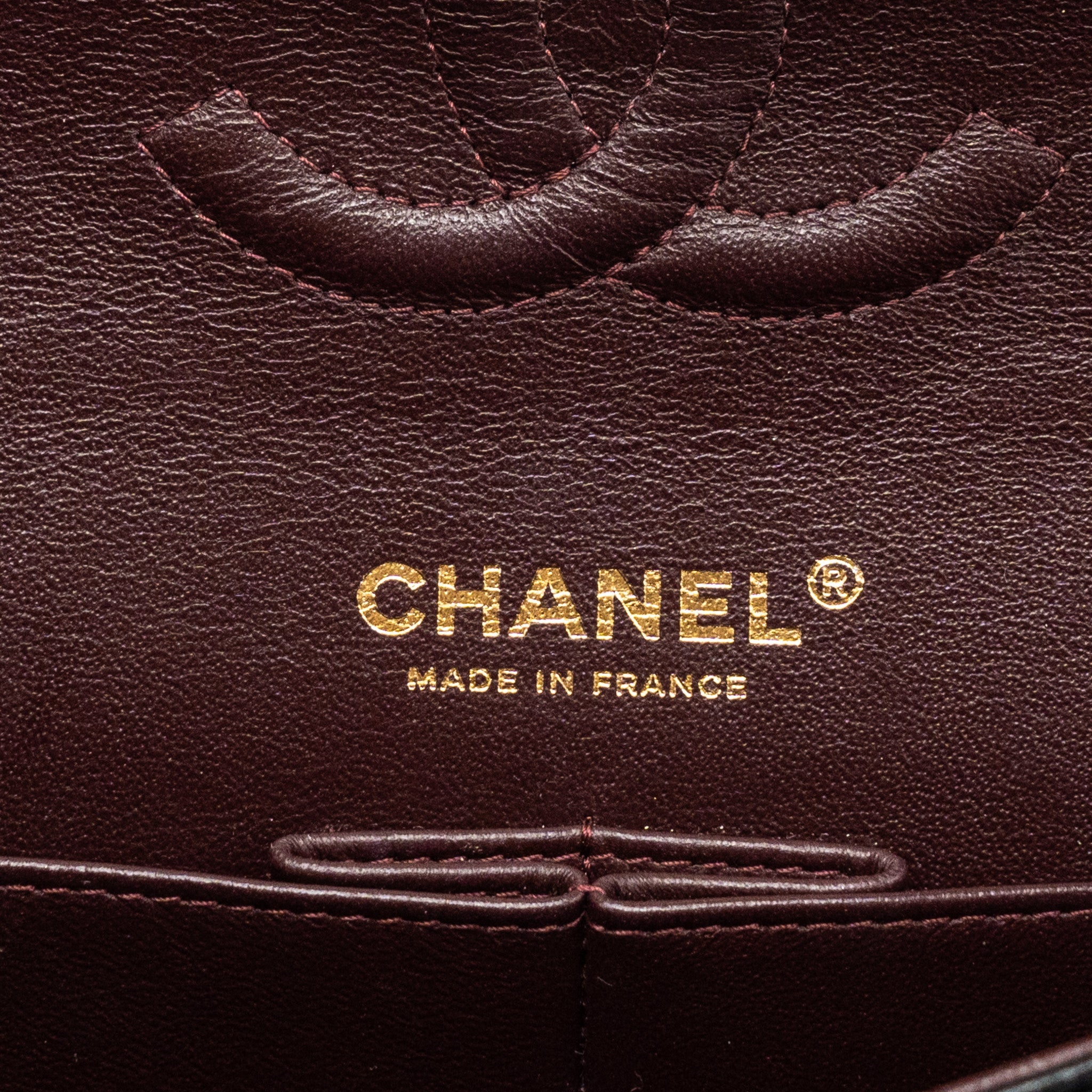 CHANEL MEDIUM CLASSIC FLAP BAG LAMBSKIN BLACK GHW