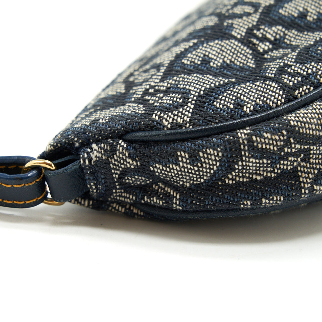 DIOR VINTAGE SADDLE POCHETTE YEAR 2003