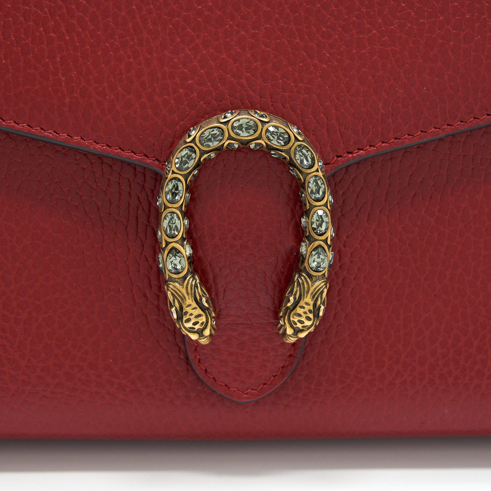 GUCCI DIONYSUS CHAIN WALLET RED