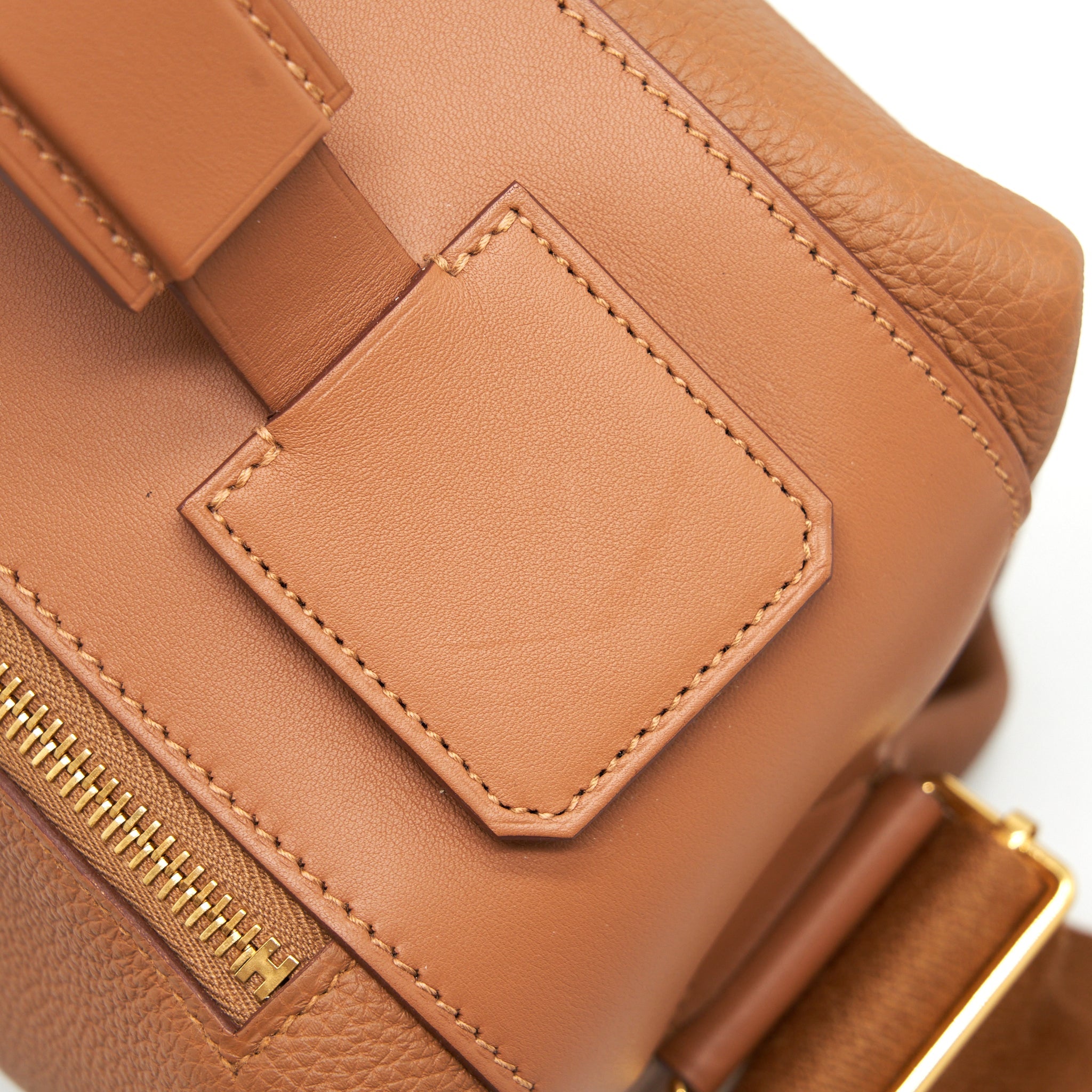 HERMES EMILE HERMES 30 BAG TOGO/ SWIFT GOLD GHW