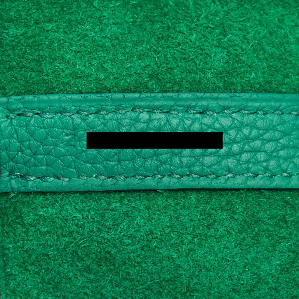 HERMES PICOTIN 18 LOCK BAG VERT JADE GHW