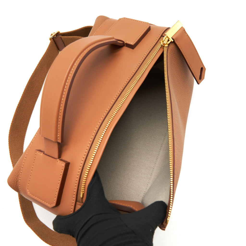 HERMES EMILE HERMES 30 BAG TOGO/ SWIFT GOLD GHW