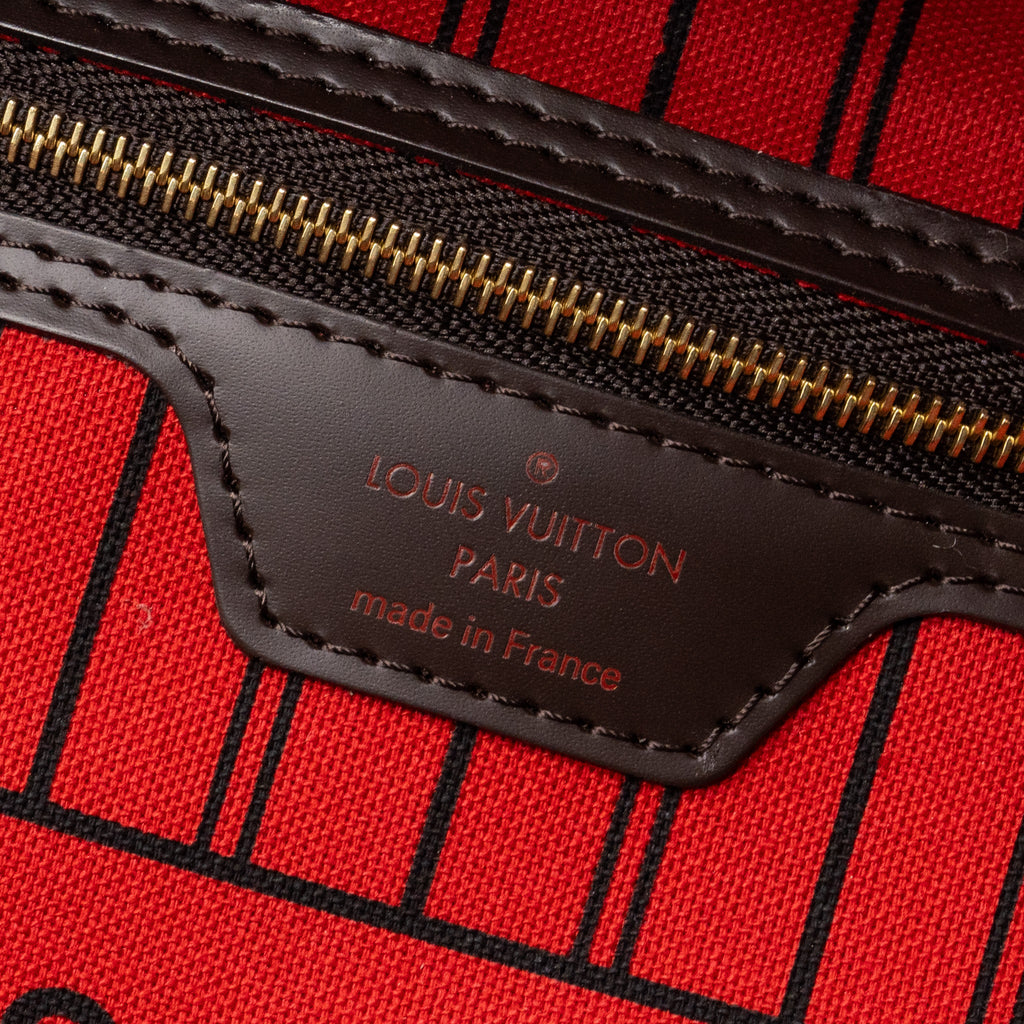 LOUIS VUITTON NEVERFULL PM DAMIER EBENE CANVAS GHW (NEW VERSION)