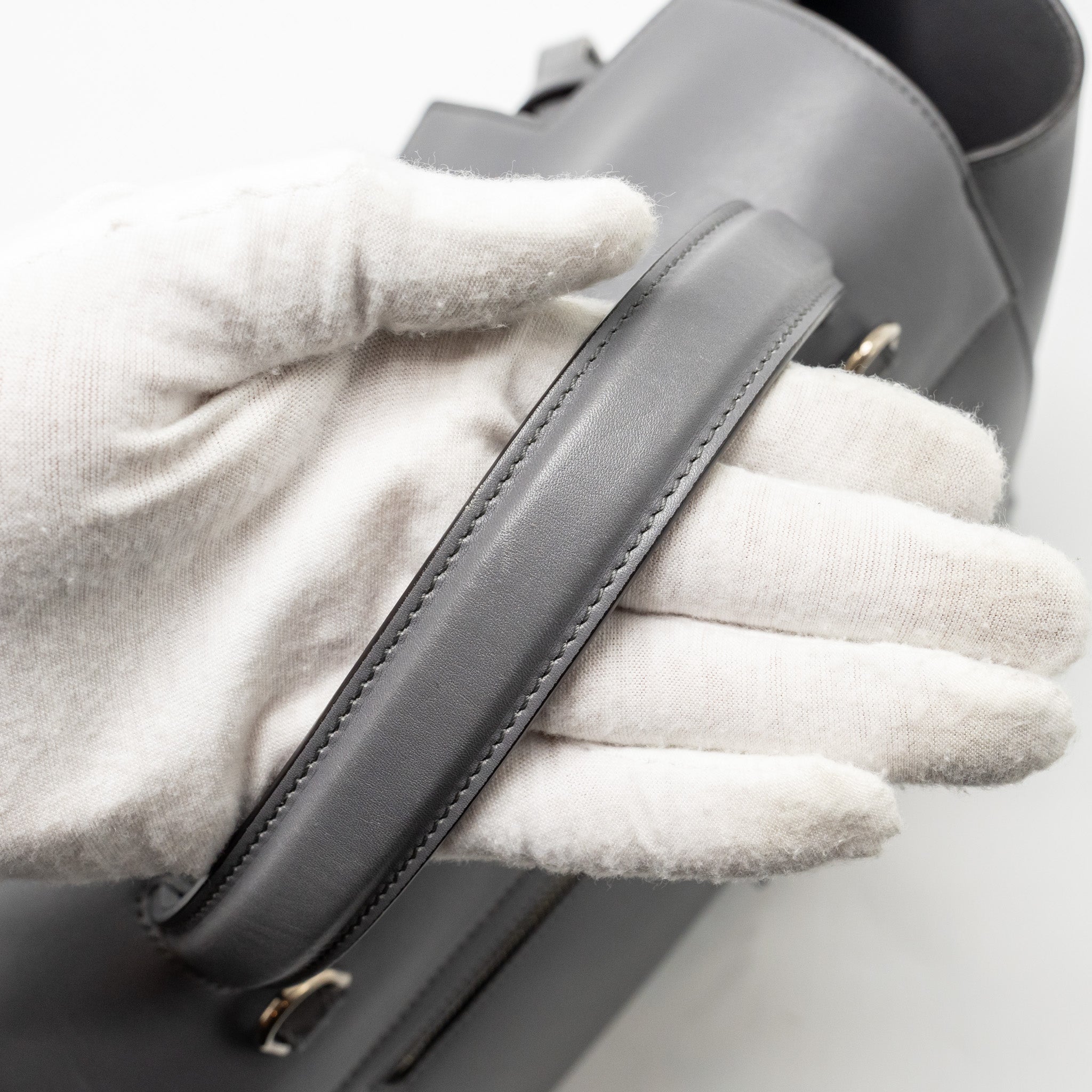 CELINE MICRO BELT BAG CALFSKIN GREY SHW