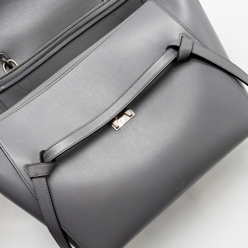 CELINE MICRO BELT BAG CALFSKIN GREY SHW
