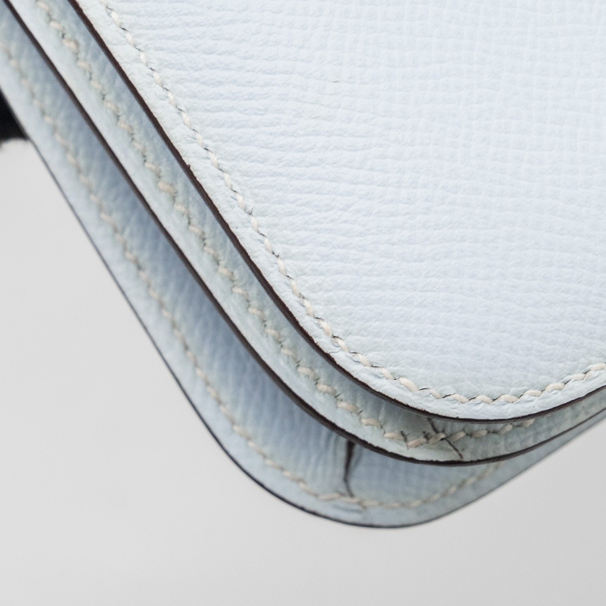 HERMES MINI CONSTANCE EPSOM BLUE BRUME SHW