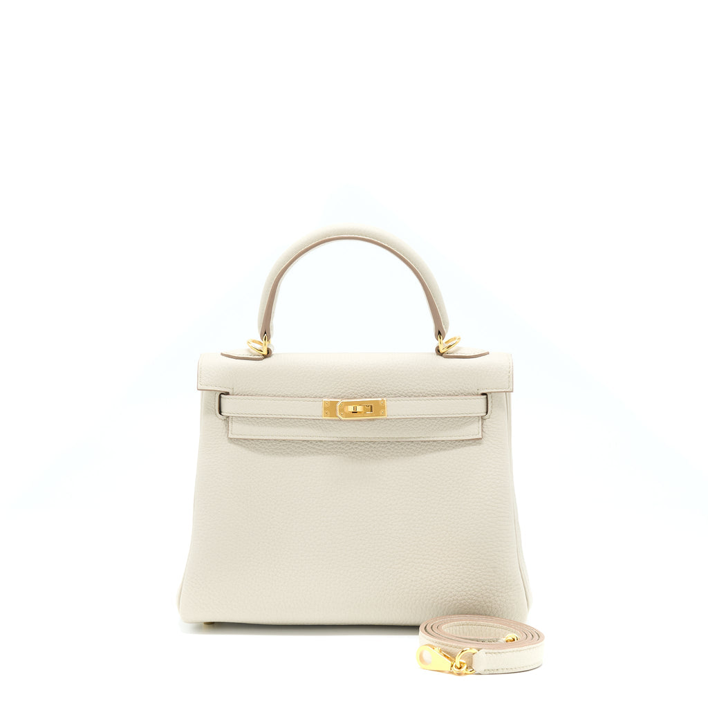 HERMES KELLY 25 TOGO 8L BENTON GHW