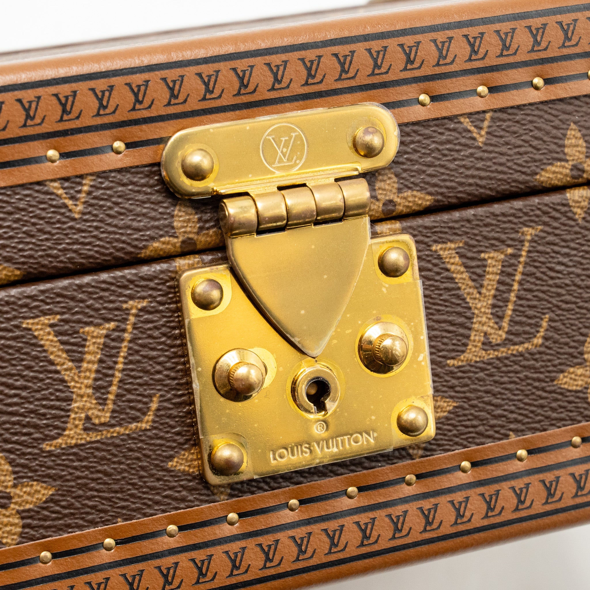 LOUIS VUITTON COFFRET TRESOR 20 MONOGRAM CANVAS GHW