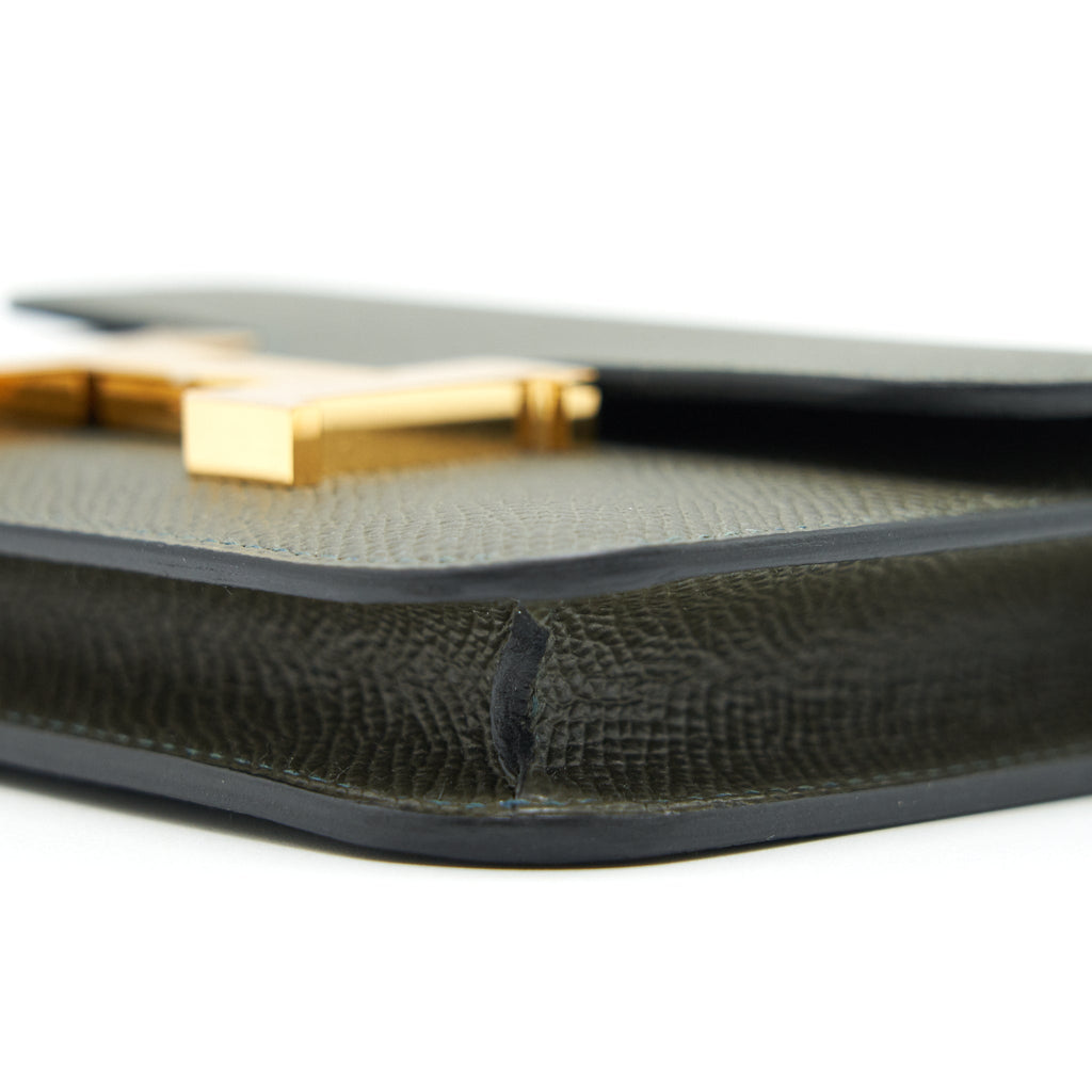 HERMES CONSTANCE SLIM C6 VERT DE GRIS GHW