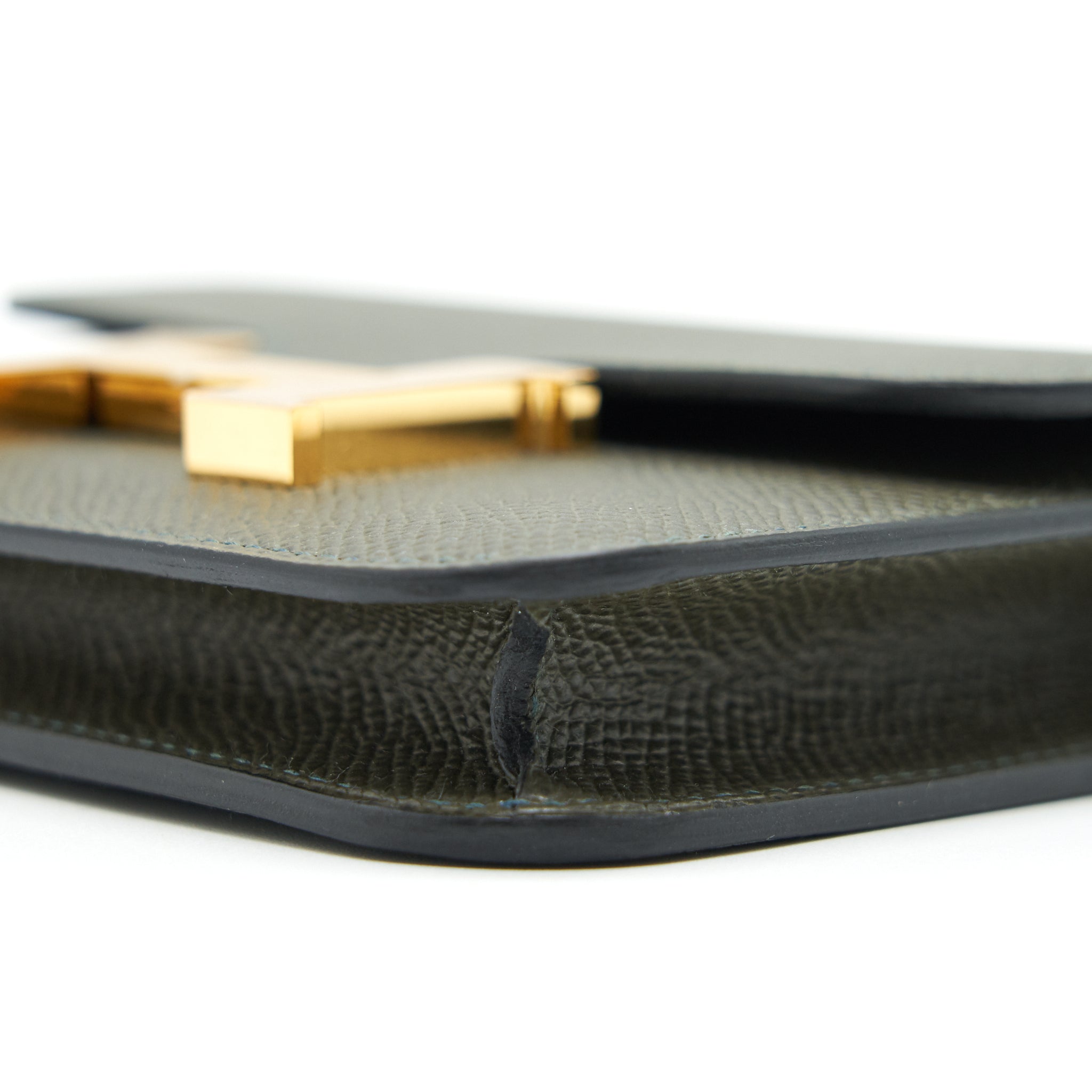HERMES CONSTANCE SLIM C6 VERT DE GRIS GHW