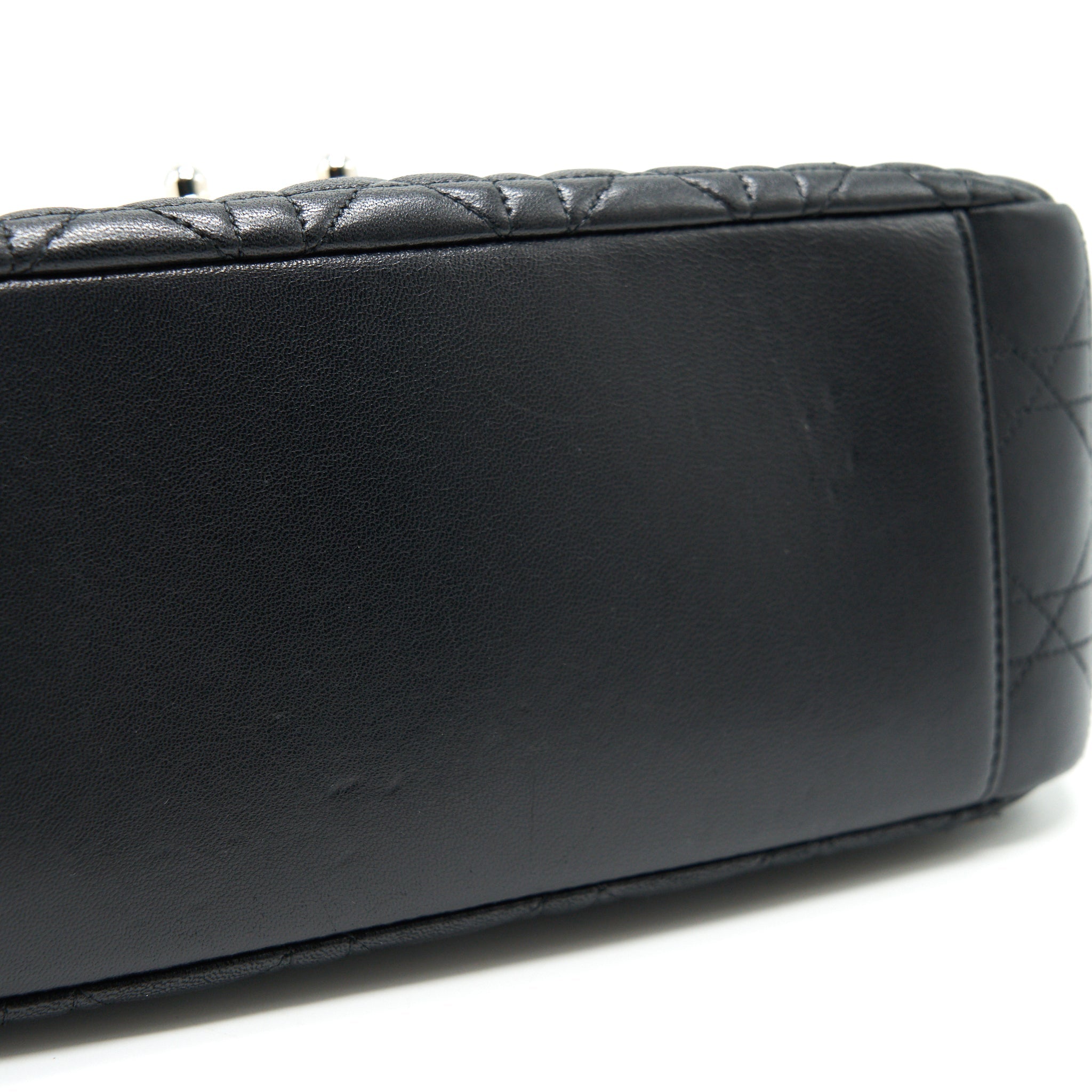 DIOR MISS DIOR MEDIUM FLAP BAG BLACK SHW