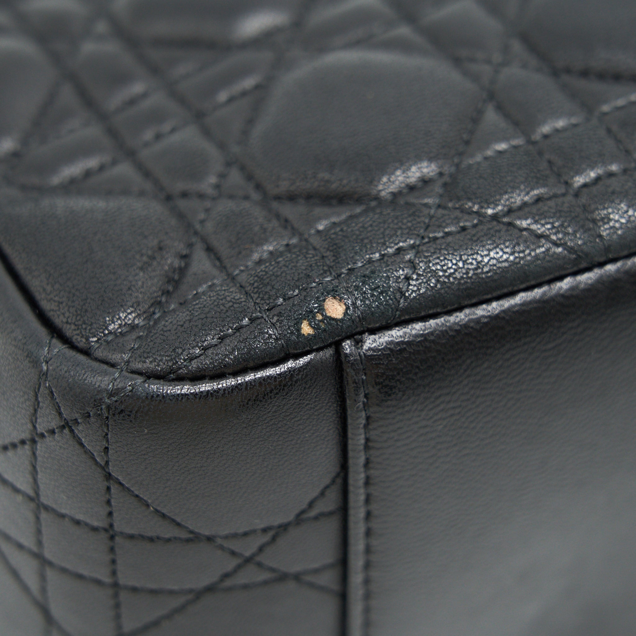 DIOR MISS DIOR MEDIUM FLAP BAG BLACK SHW