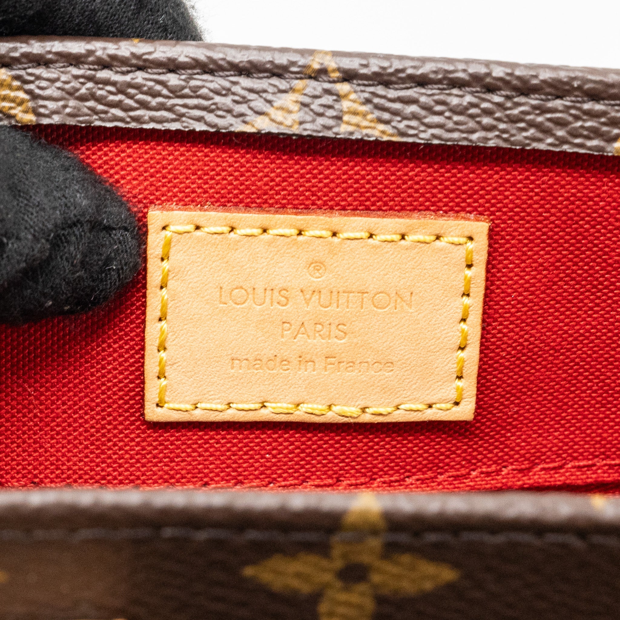 LOUIS VUITTON SAC PLAT BB MONOGRAM CANVAS GHW