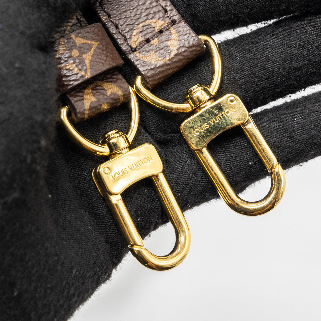 LOUIS VUITTON SAC PLAT BB MONOGRAM CANVAS GHW