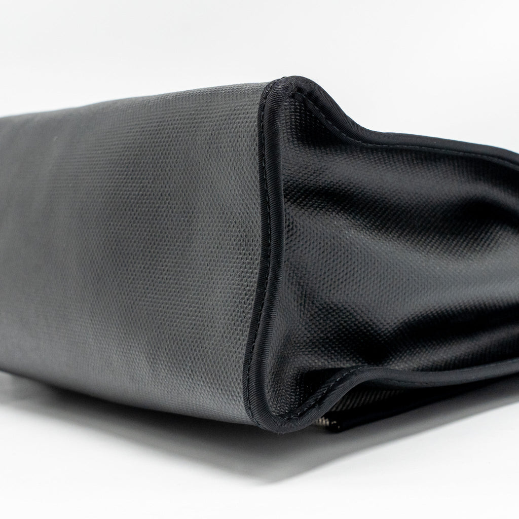 HERMES HERBAG 31 ZIP BAG BERLINE CANVAS/HUNTER LEATHER BLACK/ECRU-BLACK SHW