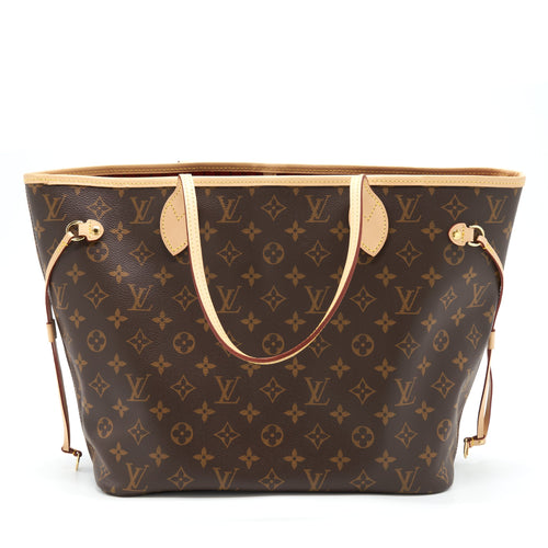 LOUIS VUITTON NEVERFULL CHERRY MM MONOGRAM CANVAS GHW