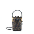 FENDI MON TRESOR BUCKET BAG CALFSKIN BROWN GHW