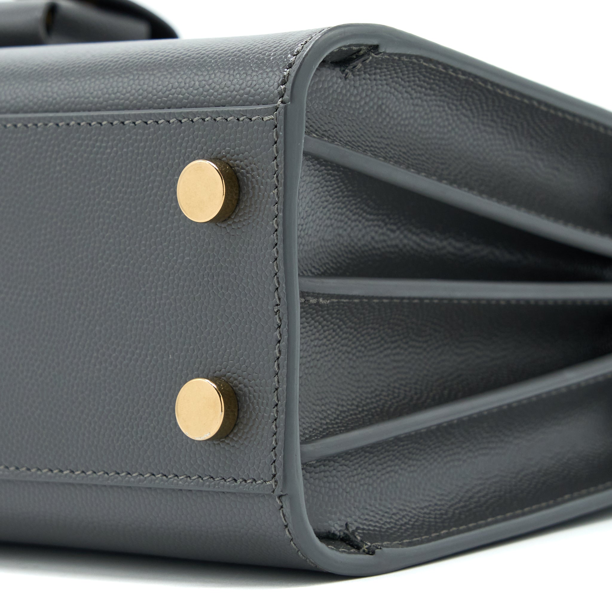 SAINT LAURENT/YSL SAC DE JOUR NANO GREY GHW
