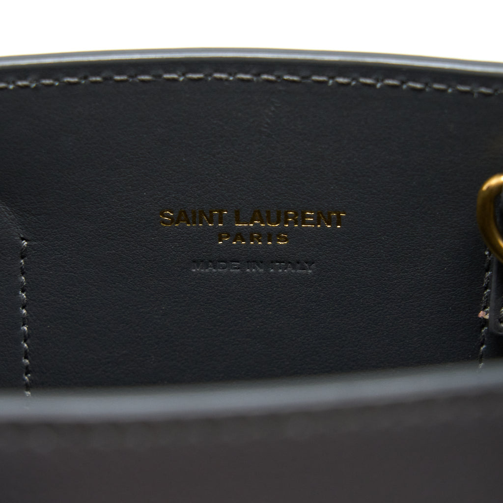 SAINT LAURENT/YSL SAC DE JOUR NANO GREY GHW