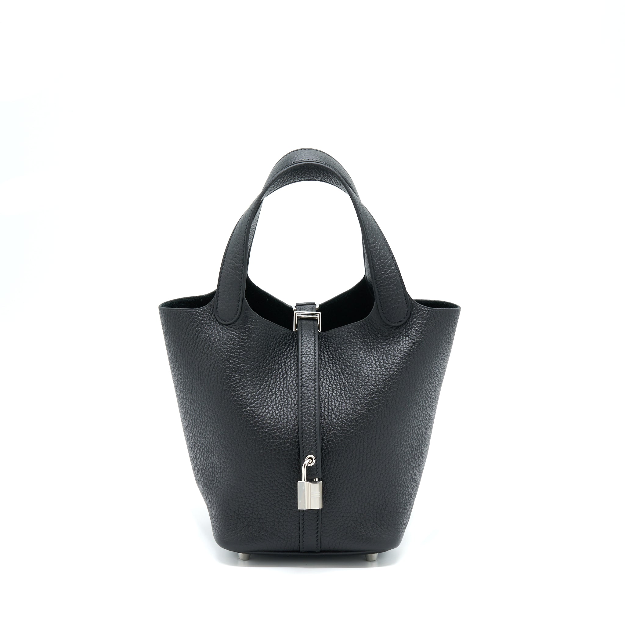 HERMES PICOTIN 18 LOCK BAG CLEMENCE EBENE SHW