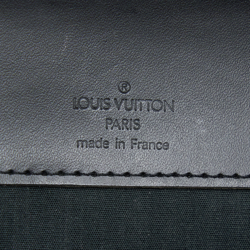 LOUIS VUITTON VINTAGE SHOULDER BAG EPI BLACK
