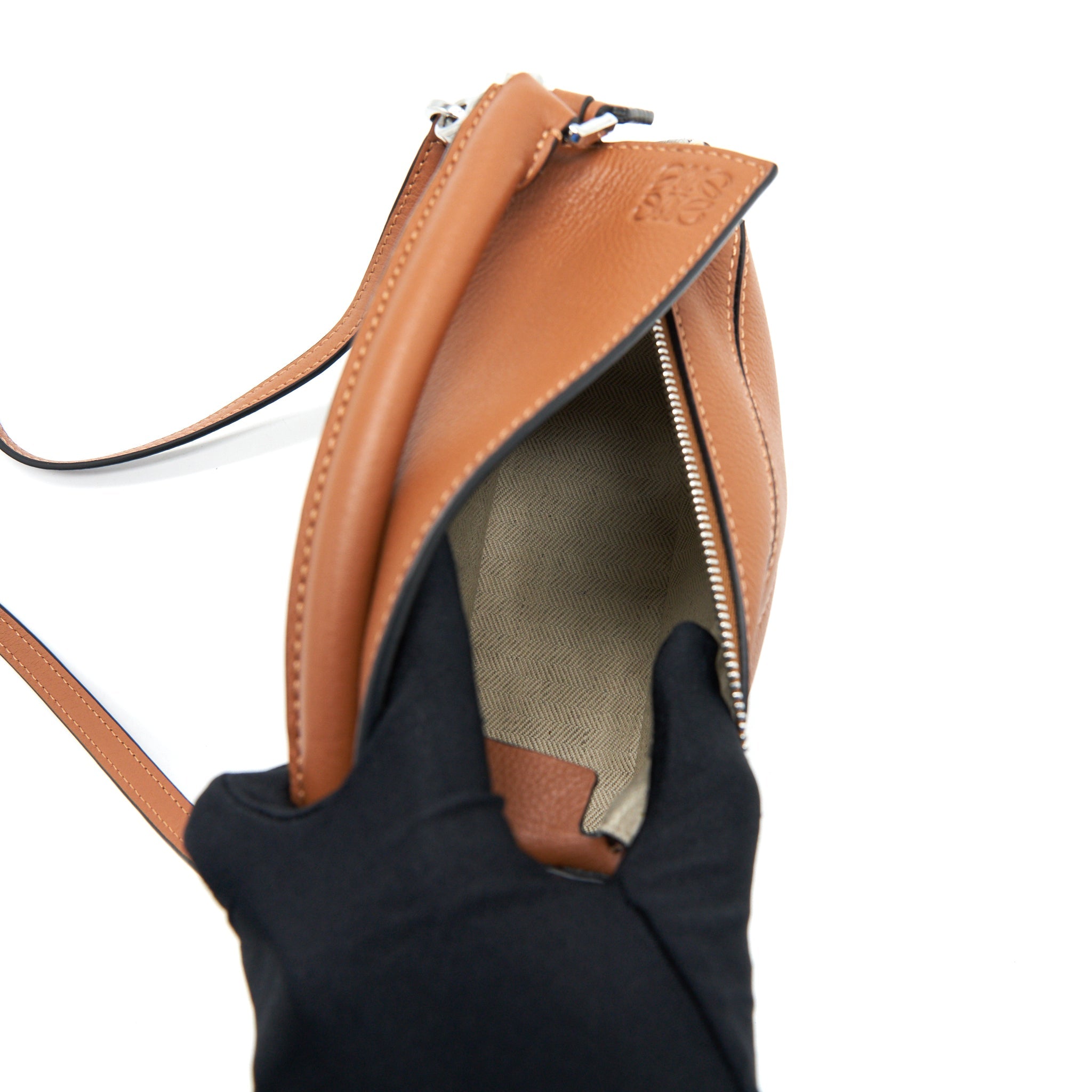 LOEWE MINI PUZZLE BAG TAN