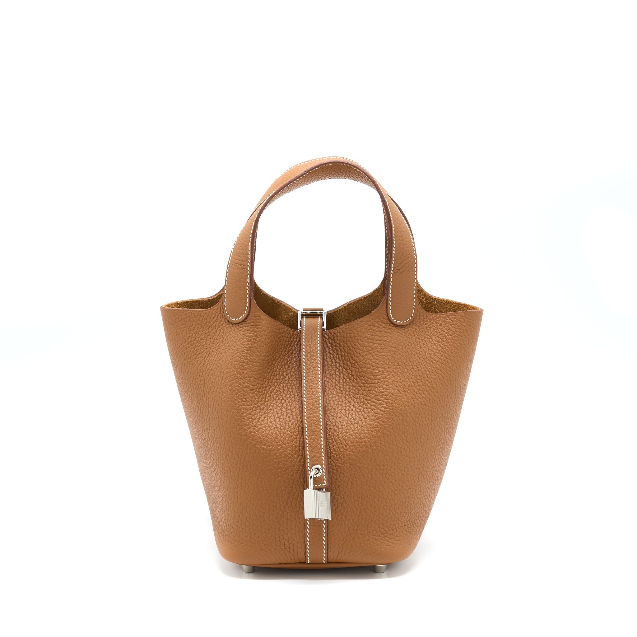 HERMES PICOTIN 18 LOCK BAG CLEMENCE GOLD SHW
