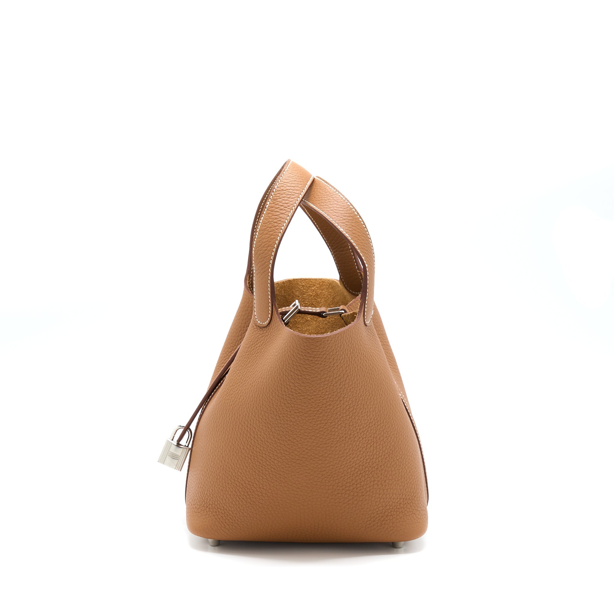 HERMES PICOTIN 18 LOCK BAG CLEMENCE GOLD SHW