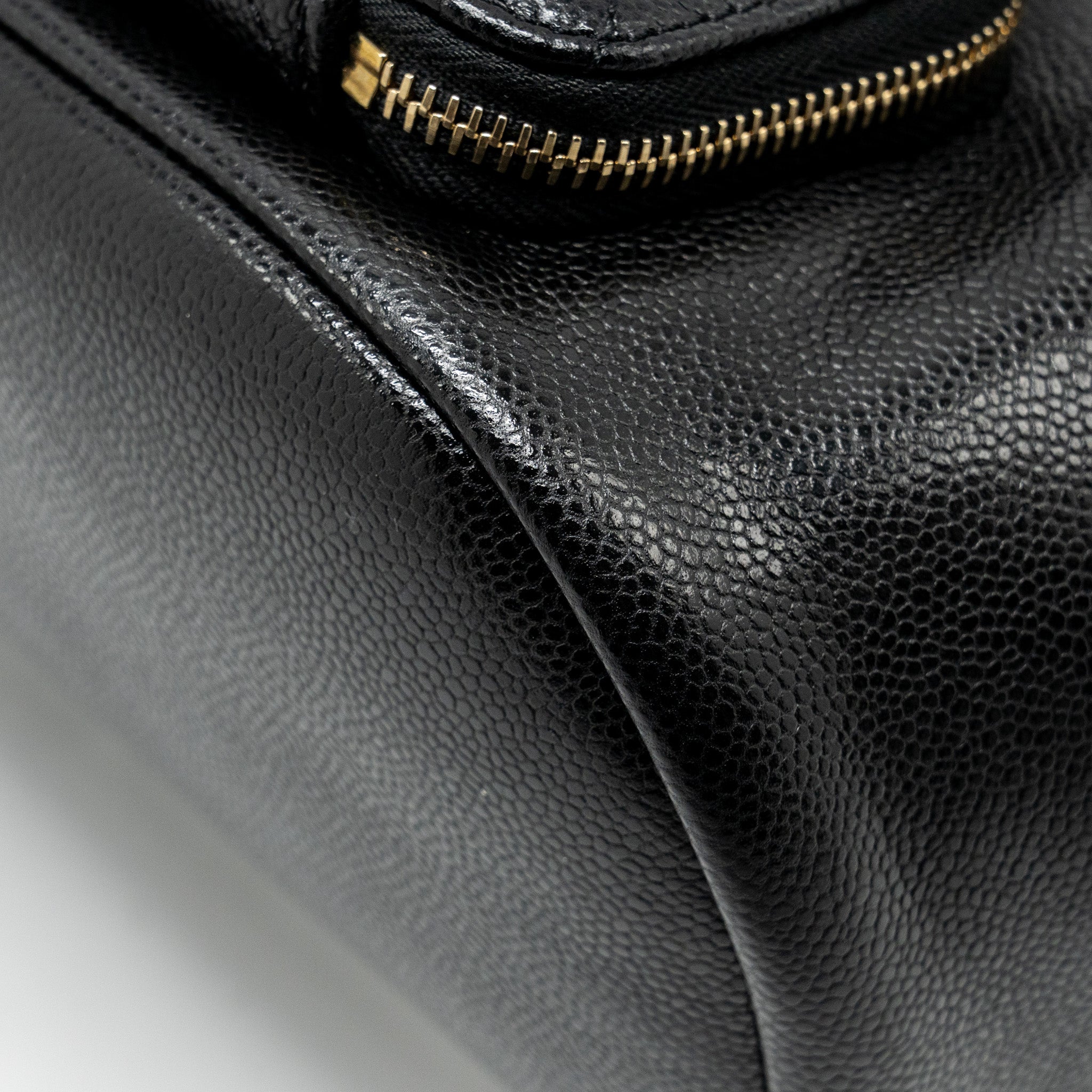 CHANEL AFFINITY BACKPACK CAVIAR BLACK LGHW (MICROCHIP)