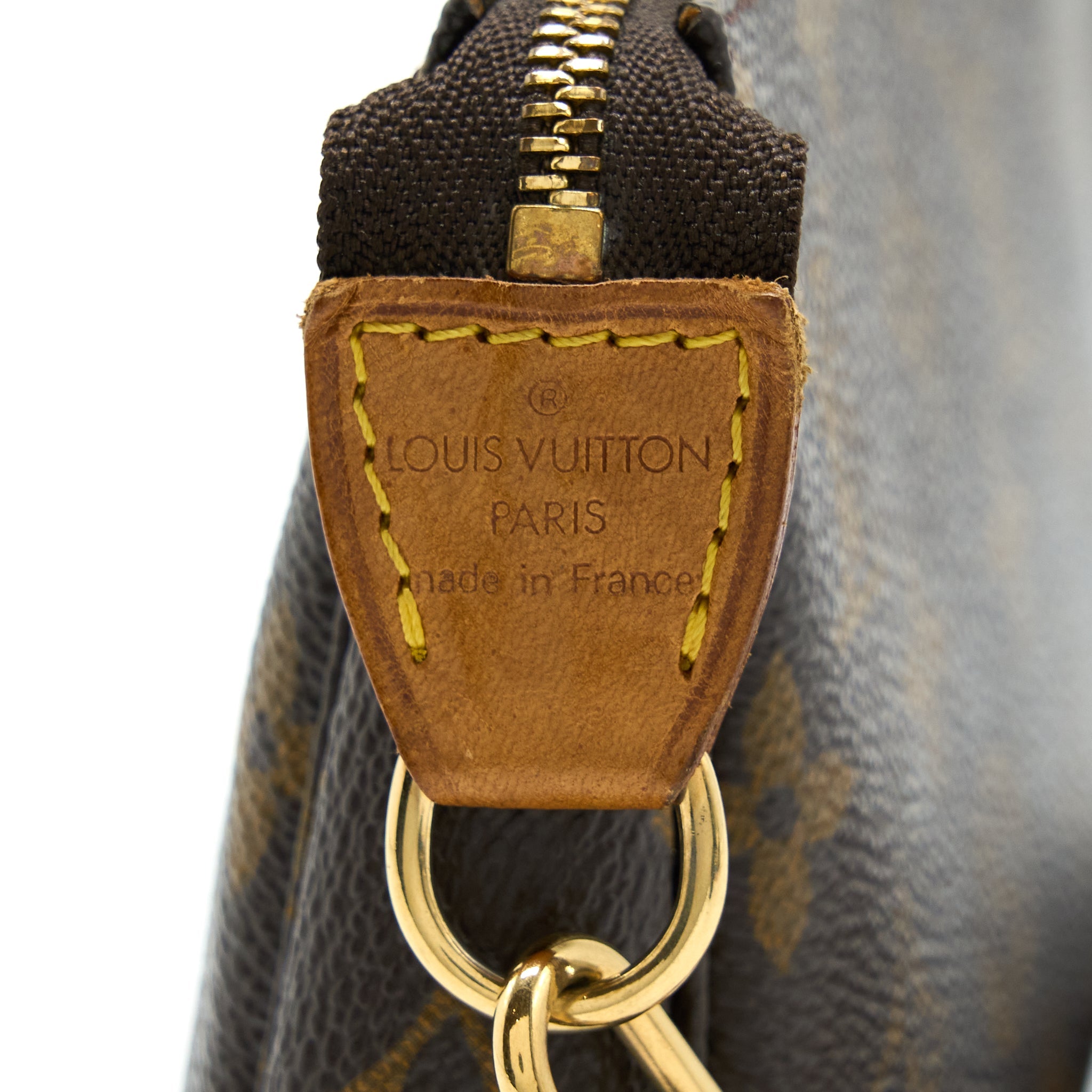 LOUIS VUITTON POCHETTE ACCESSORIES MONOGRAM CANVAS GHW