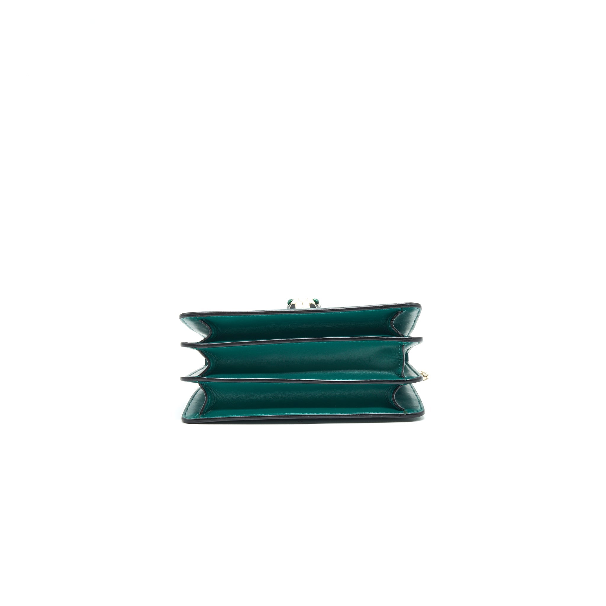BVLGARI SERPENTI FOREVER CROSSBODY BAG GREEN